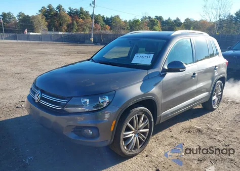 2015 Volkswagen Tiguan Se from USA, damaged, VIN WVGBV7AX4FW572060